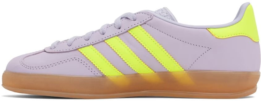 Adidas Gazelle Indoor (Silver Dawn Solar Yellow) - Lucid Soles