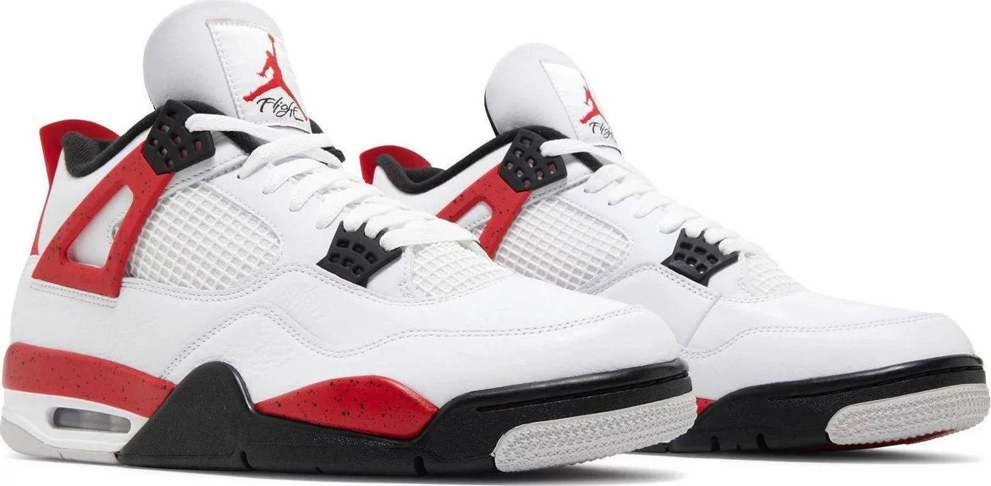 AIR JORDAN 4 RETRO "RED CEMENT" (WOMEN) - Lucid Soles