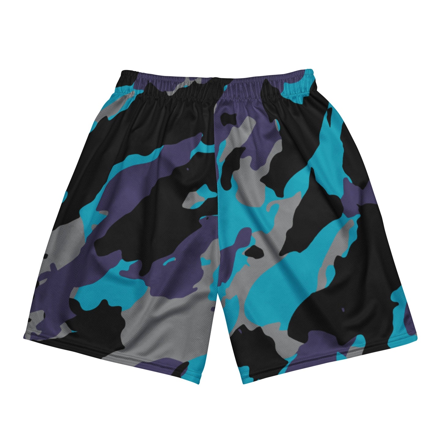 Misguided Camo (Air Jordan 8 Aqua) Mesh Shorts - Lucid Soles