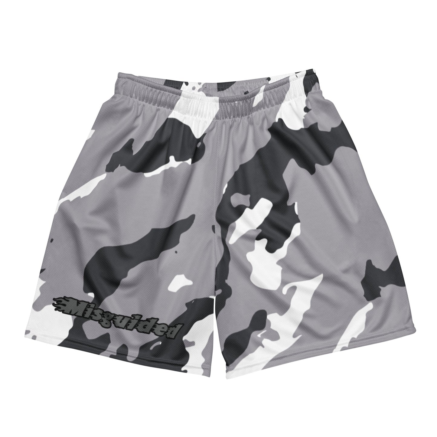 Misguided Camo (Air Jordan 9 Cool Grey) Mesh Shorts - Lucid Soles