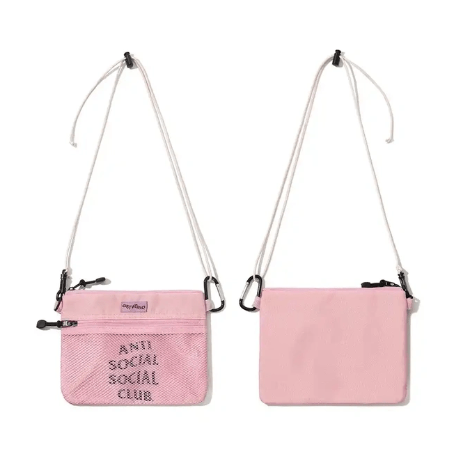 Anti Social Social Club My Bad Pink Shoulder Bag - Lucid Soles