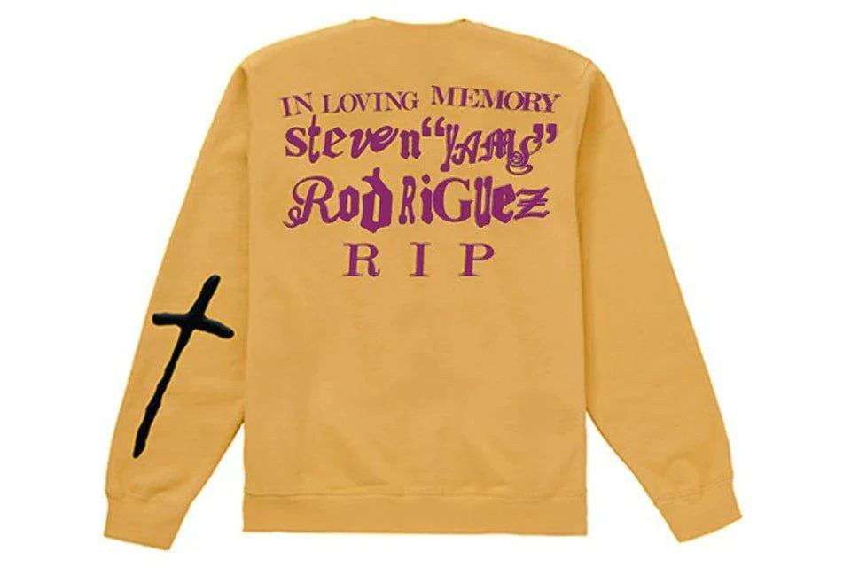 Cactus Plant Flea Market Yams Day In Loving Memory L/S Tee Yellow