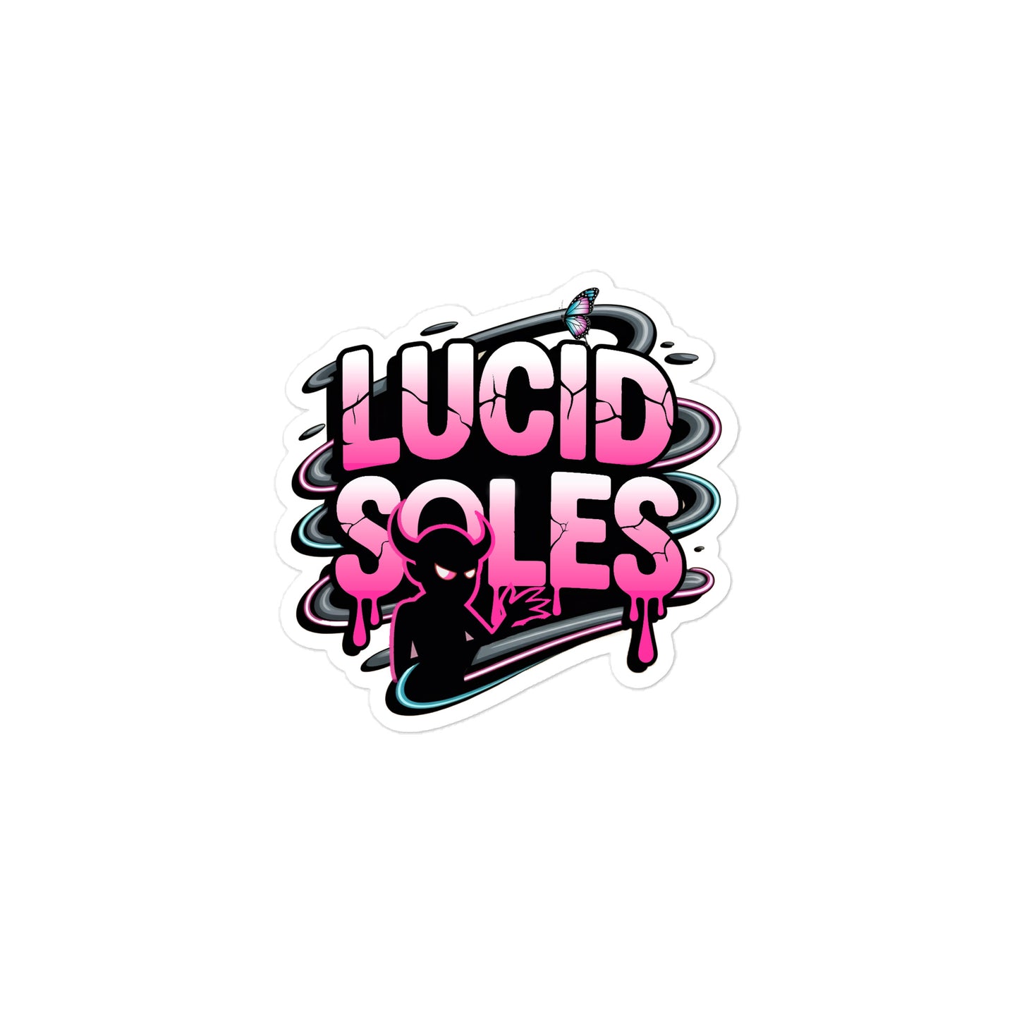 LUCID SOLES LOGO STICKERS - Lucid Soles