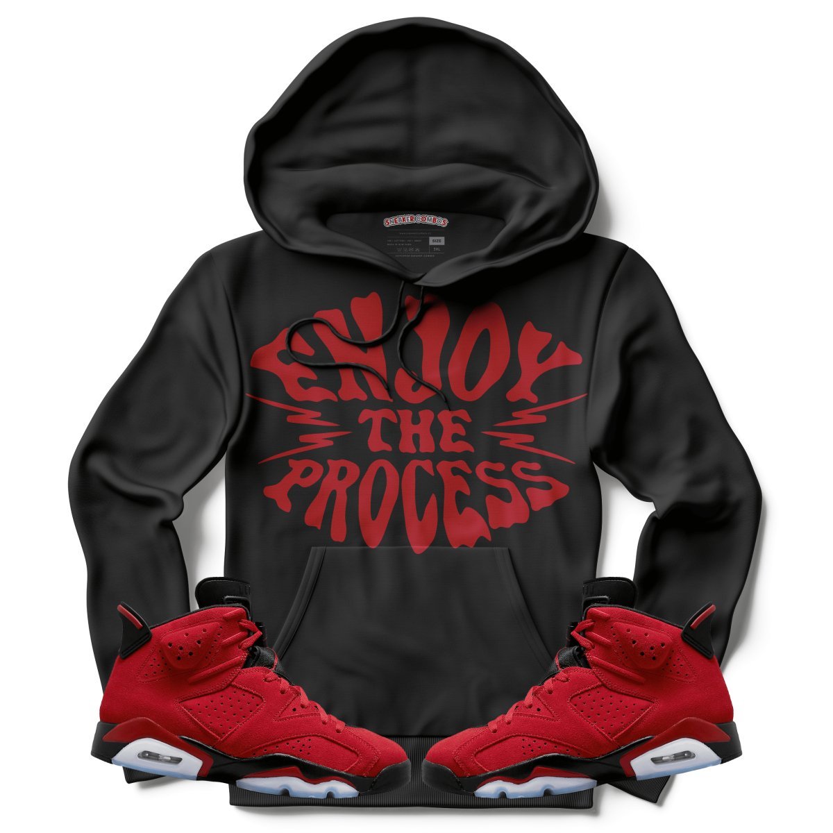 Enjoy The Process (Air Jordan 6 Toro Bravo) Hoodie - Lucid Soles