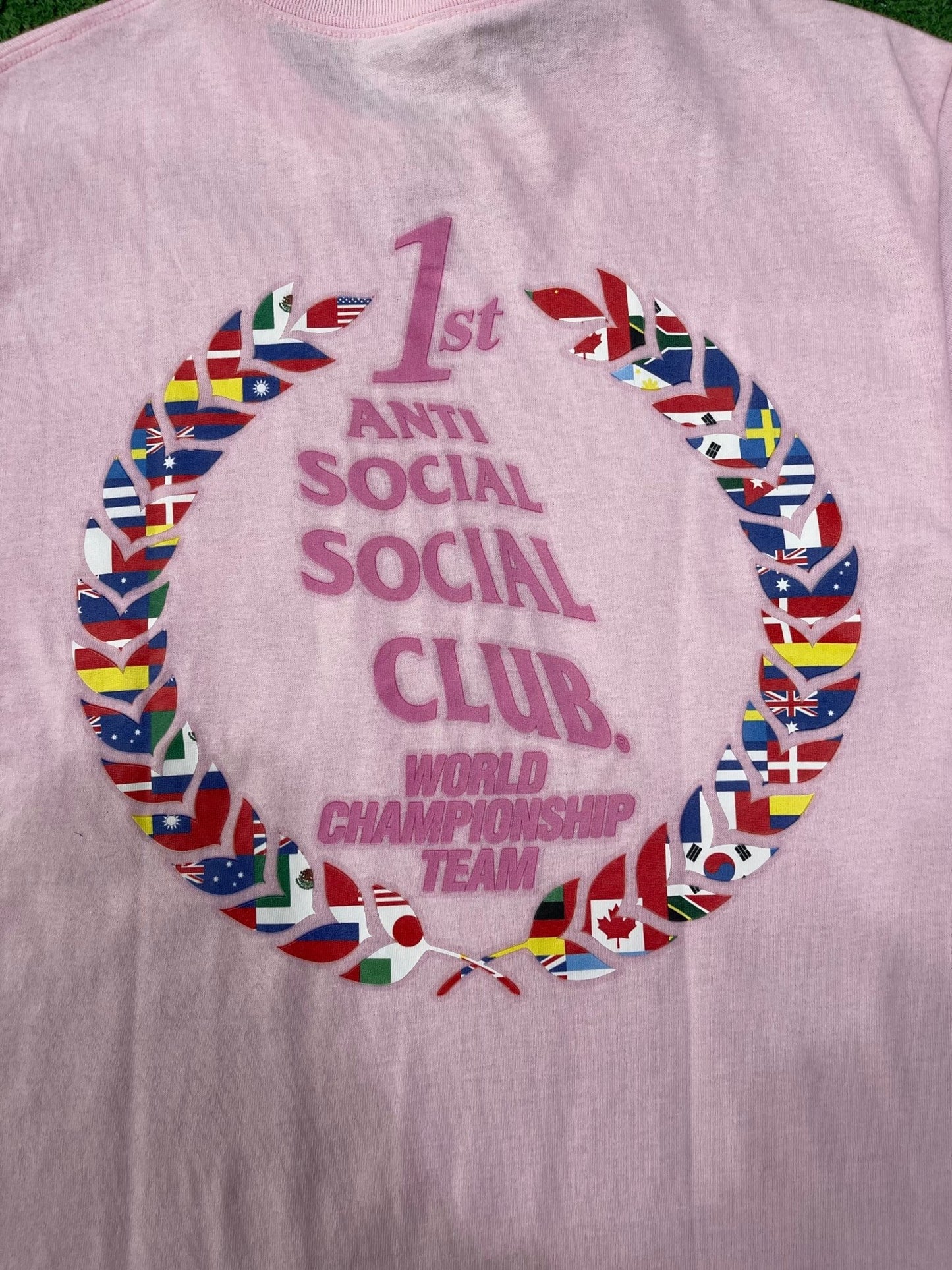Anti Social Social Club Suzuka T-shirt Pink - Lucid Soles