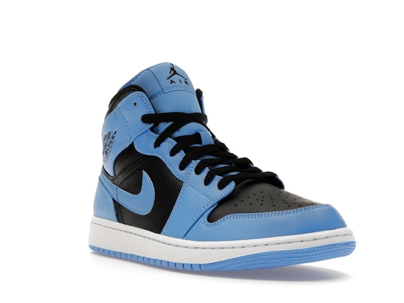 Air Jordan 1 Mid “University Blue” - Lucid Soles