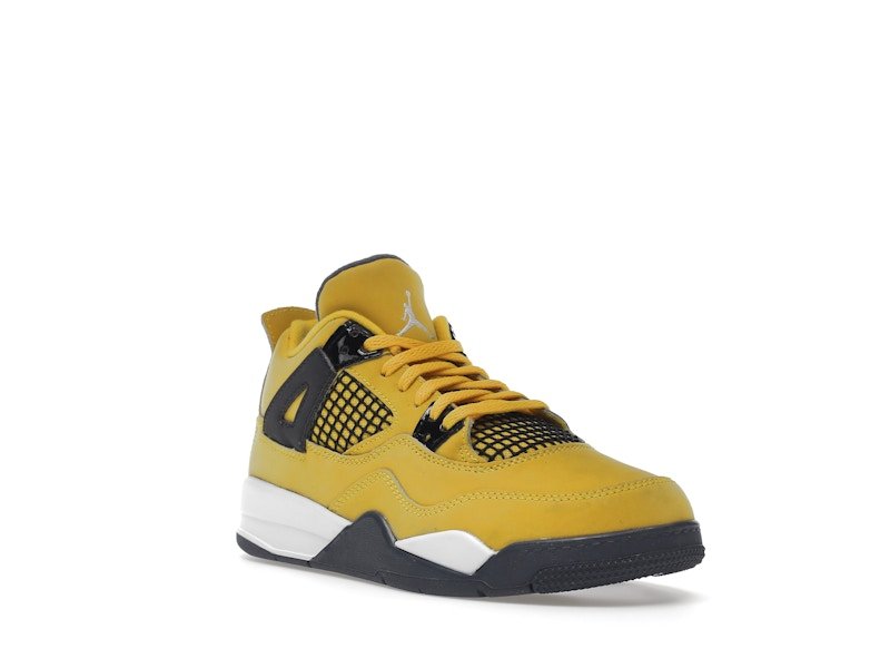 Air Jordan Retro 4 "Lightning" (PS) (2021) - Lucid Soles