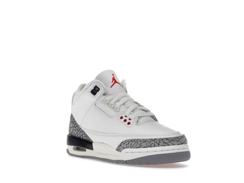 Air Jordan Retro 3 White Cement Reimagined (GS) - Lucid Soles