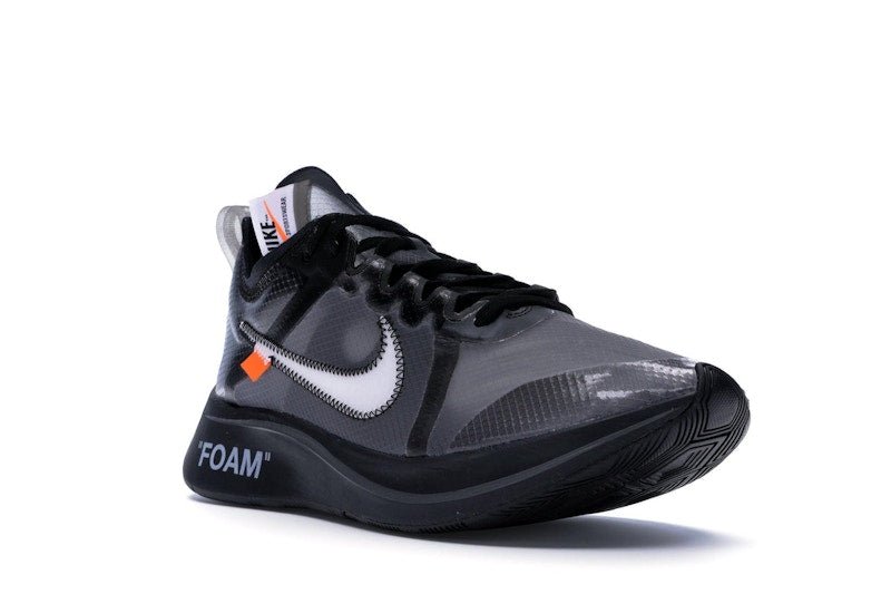 Nike Zoom Fly Off - White Black Silver - Lucid Soles