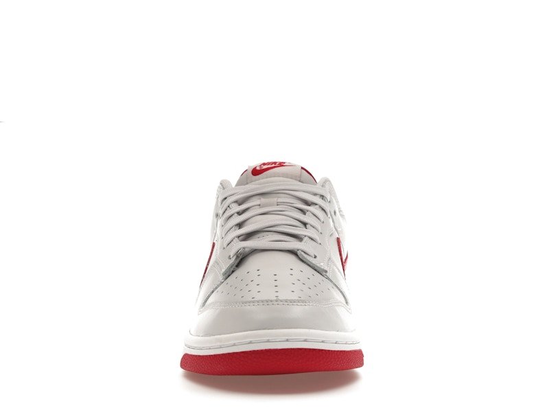 Nike Dunk Low Vast Grey Varsity Red - Lucid Soles