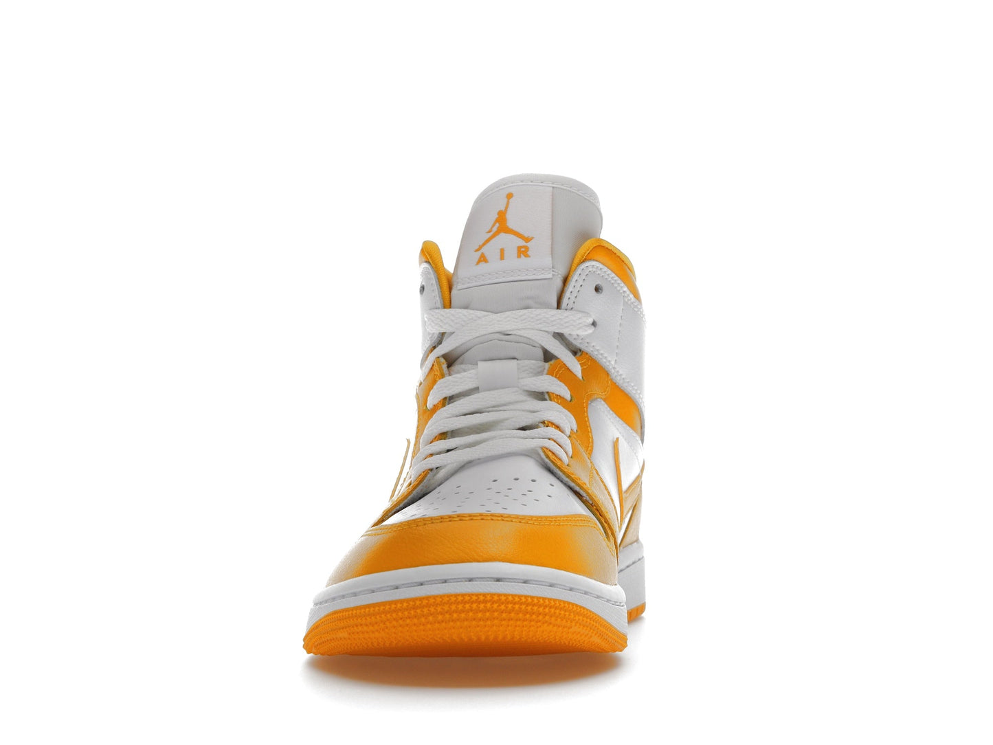 Air Jordan 1 Mid White University Gold