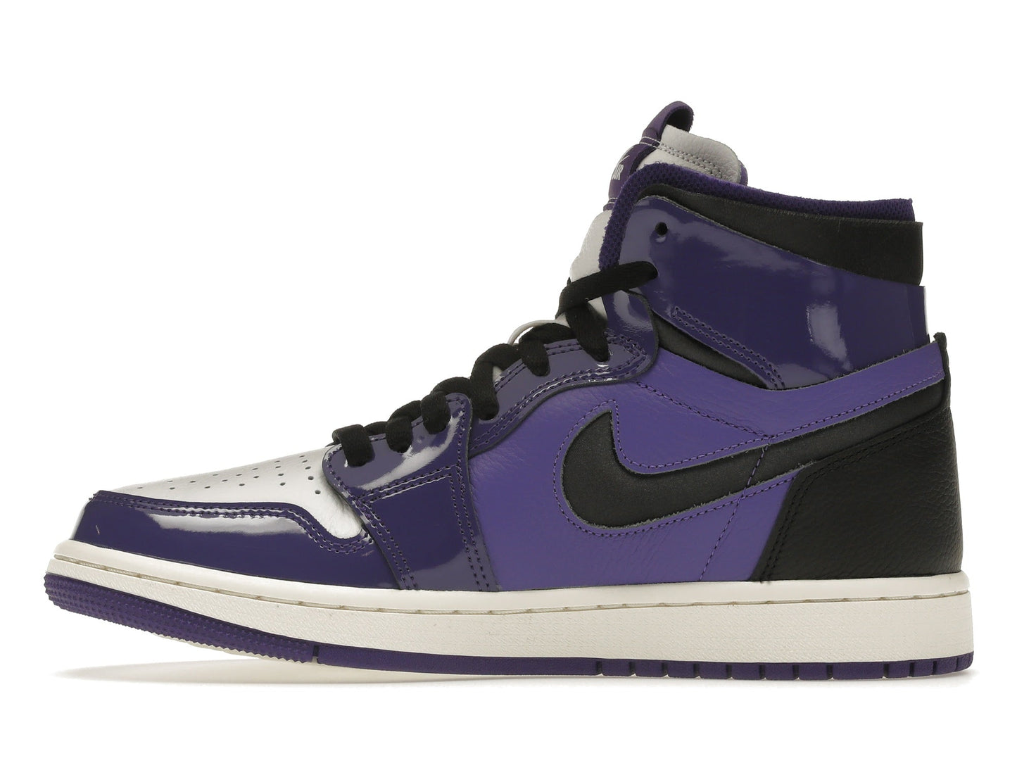Air Jordan 1 High Zoom Air CMFT Purple Patent - Lucid Soles