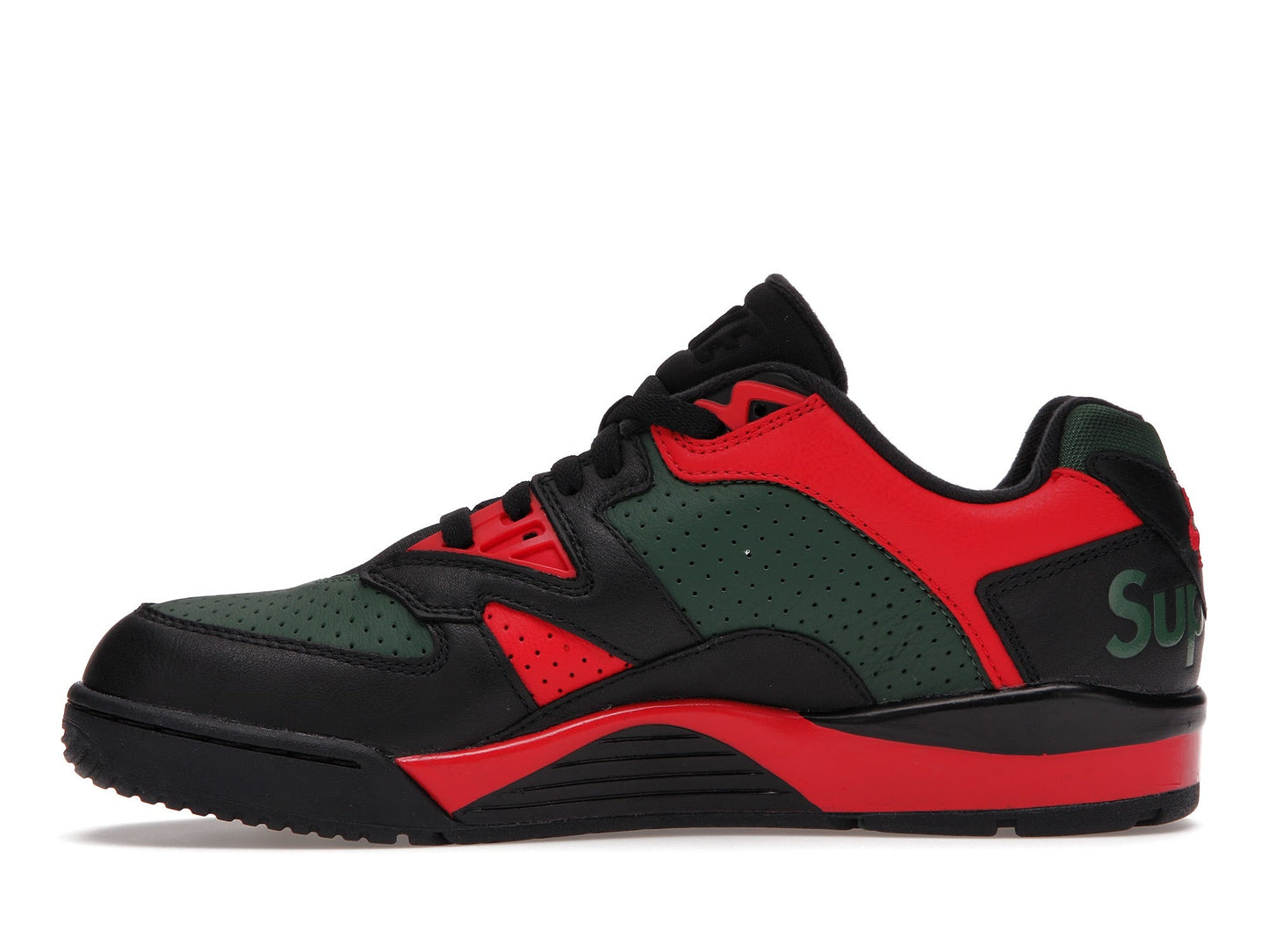 Nike Cross Trainer Low Supreme Black Green Red - Lucid Soles