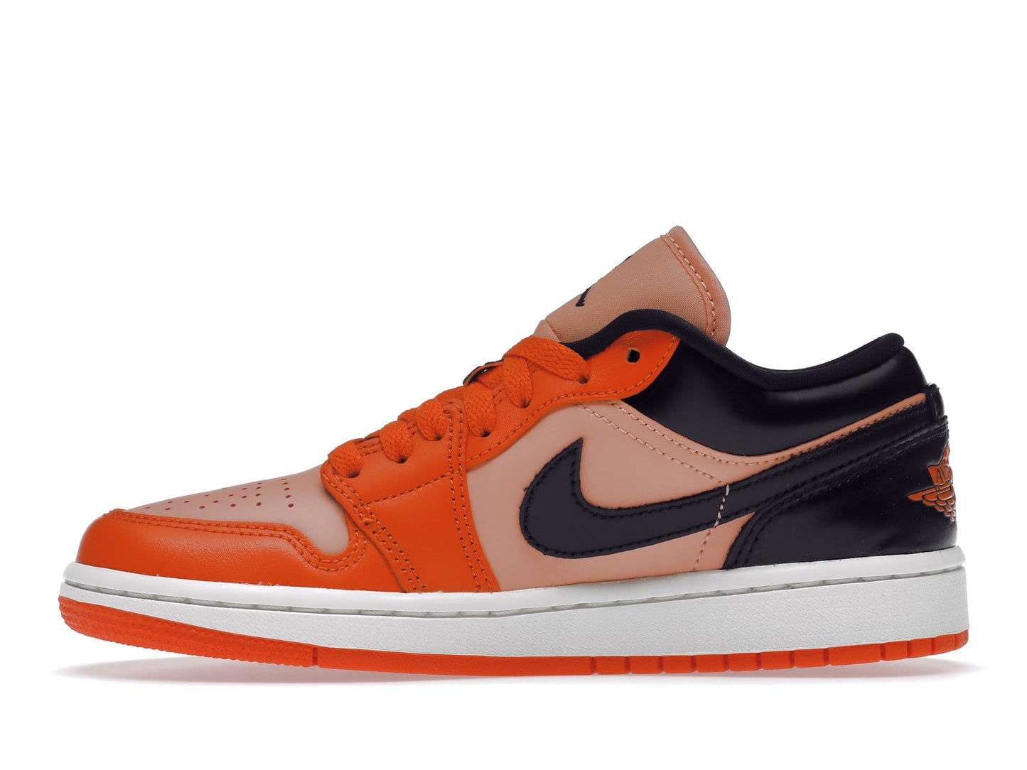 Air Jordan 1 Low Orange Black - Lucid Soles