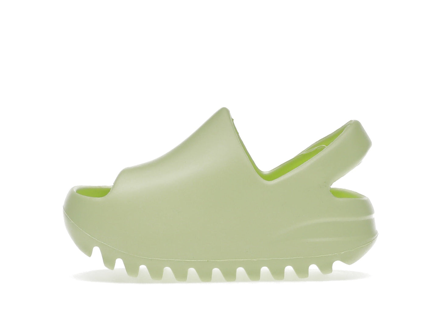 adidas Yeezy Slide Glow Green (Infants) - Lucid Soles