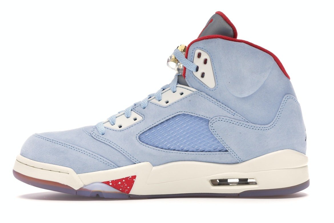 Air Jordan Retro 5 Trophy Room Ice Blue - Lucid Soles