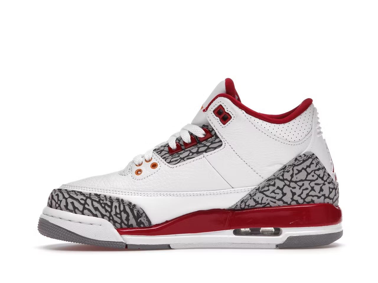 Jordan 3 Retro Cardinal Red - Lucid Soles