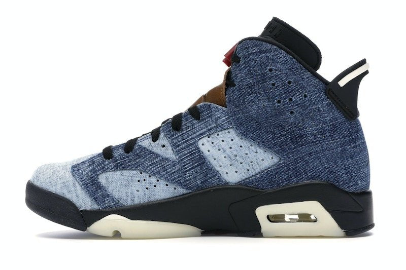 Air Jordan Retro 6 "Washed Denim" - Lucid Soles