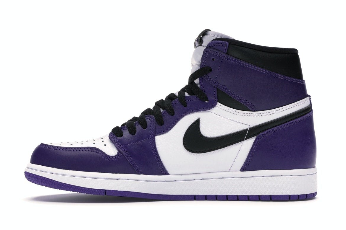 Air Jordan Retro 1 "Court Purple" (White) - Lucid Soles