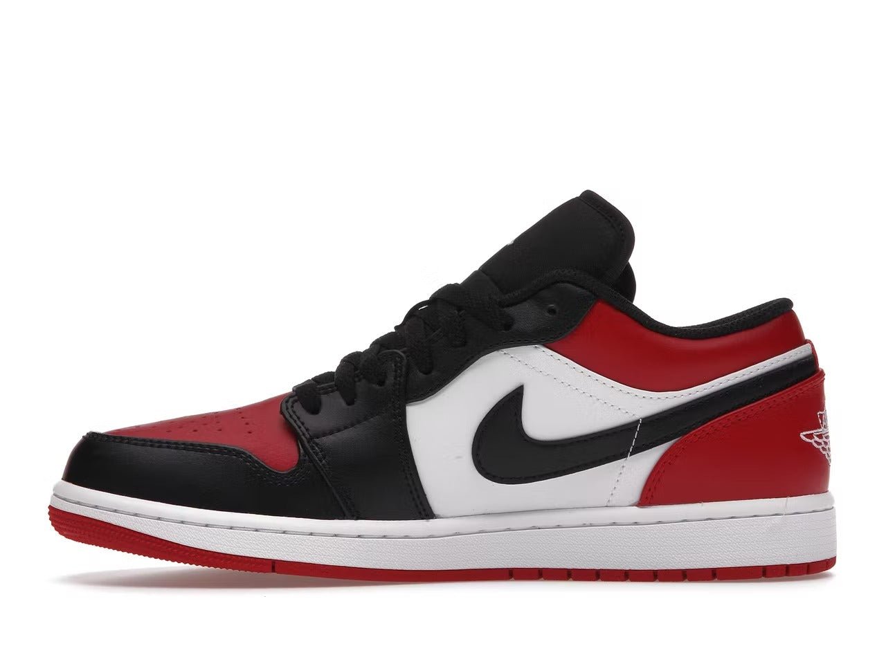 Jordan 1 Low Bred Toe - Lucid Soles