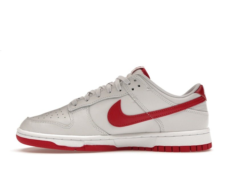Nike Dunk Low Vast Grey Varsity Red - Lucid Soles