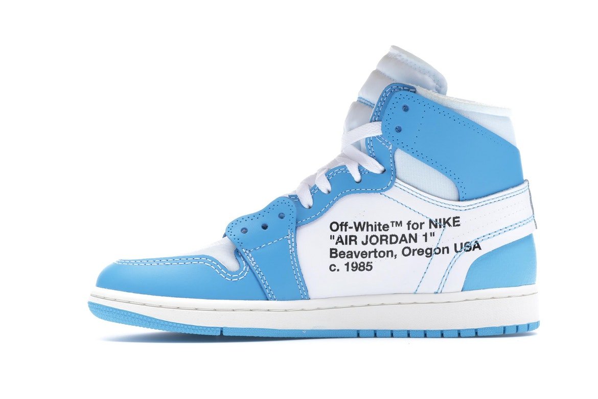 Air Jordan Retro 1 x Off - White "UNC" - Lucid Soles