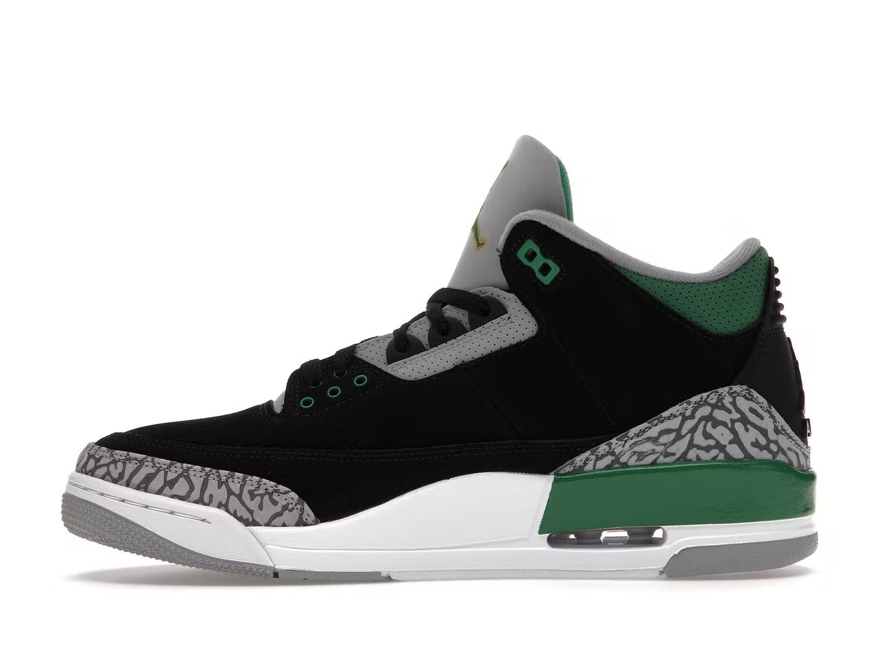 Air Jordan Retro 3 "Pine Green" - Lucid Soles