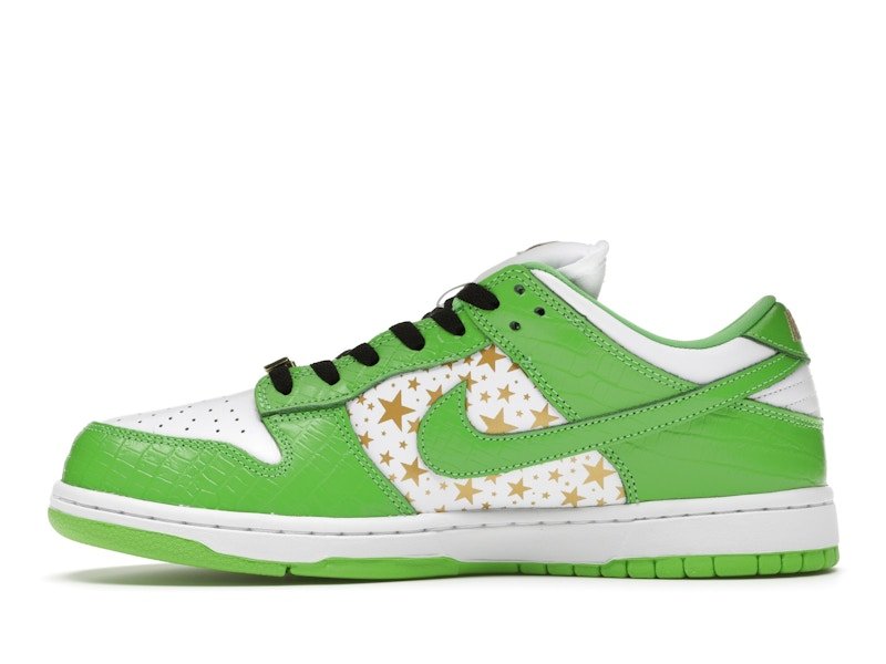 Nike SB Dunk Low Supreme Stars Mean Green (2021) - Lucid Soles