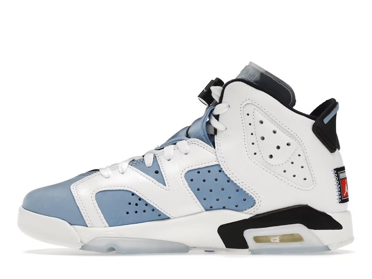 Air Jordan Retro 6 "UNC" White (GS) - Lucid Soles