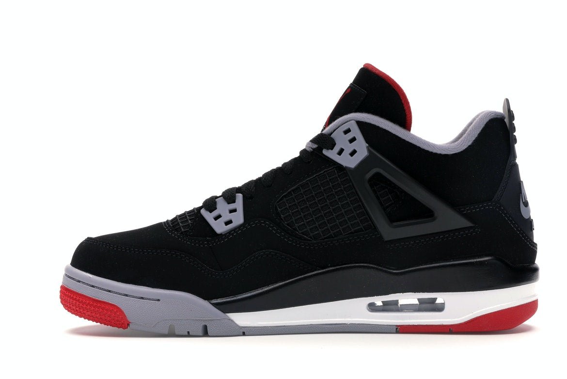 Air Jordan Retro 4 Bred (2019) (GS) - Lucid Soles