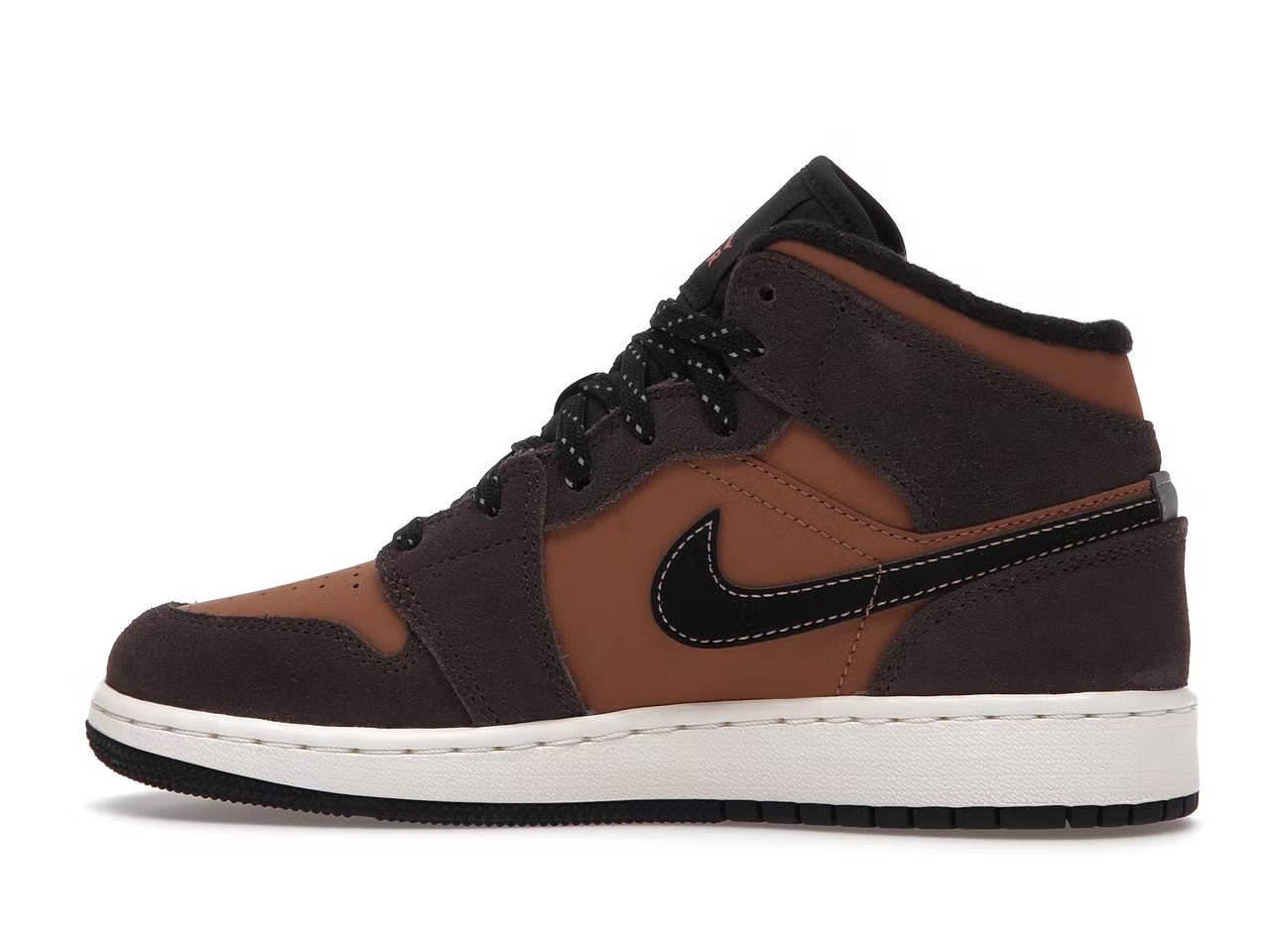 Jordan 1 Mid SE Dark Chocolate (GS) - Lucid Soles