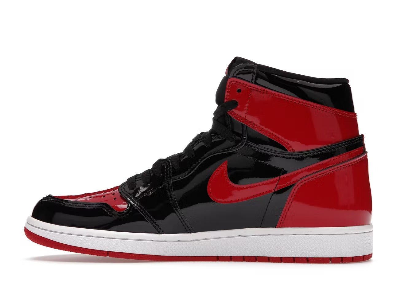 Air Jordan Retro 1 High OG "Patent Bred" - Lucid Soles