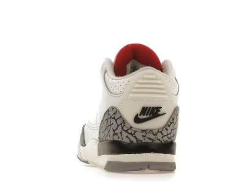 Air Jordan Retro 3 White Cement Reimagined (TD) - Lucid Soles