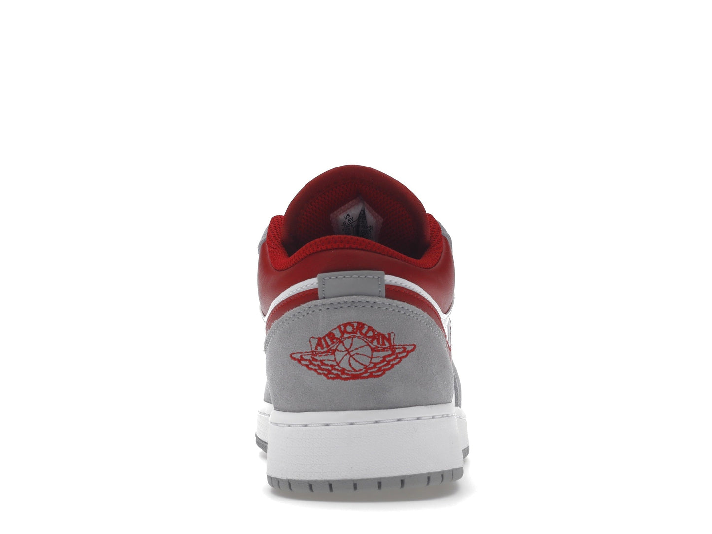 Air Jordan 1 Low SE Smoke Grey Gym Red - Lucid Soles