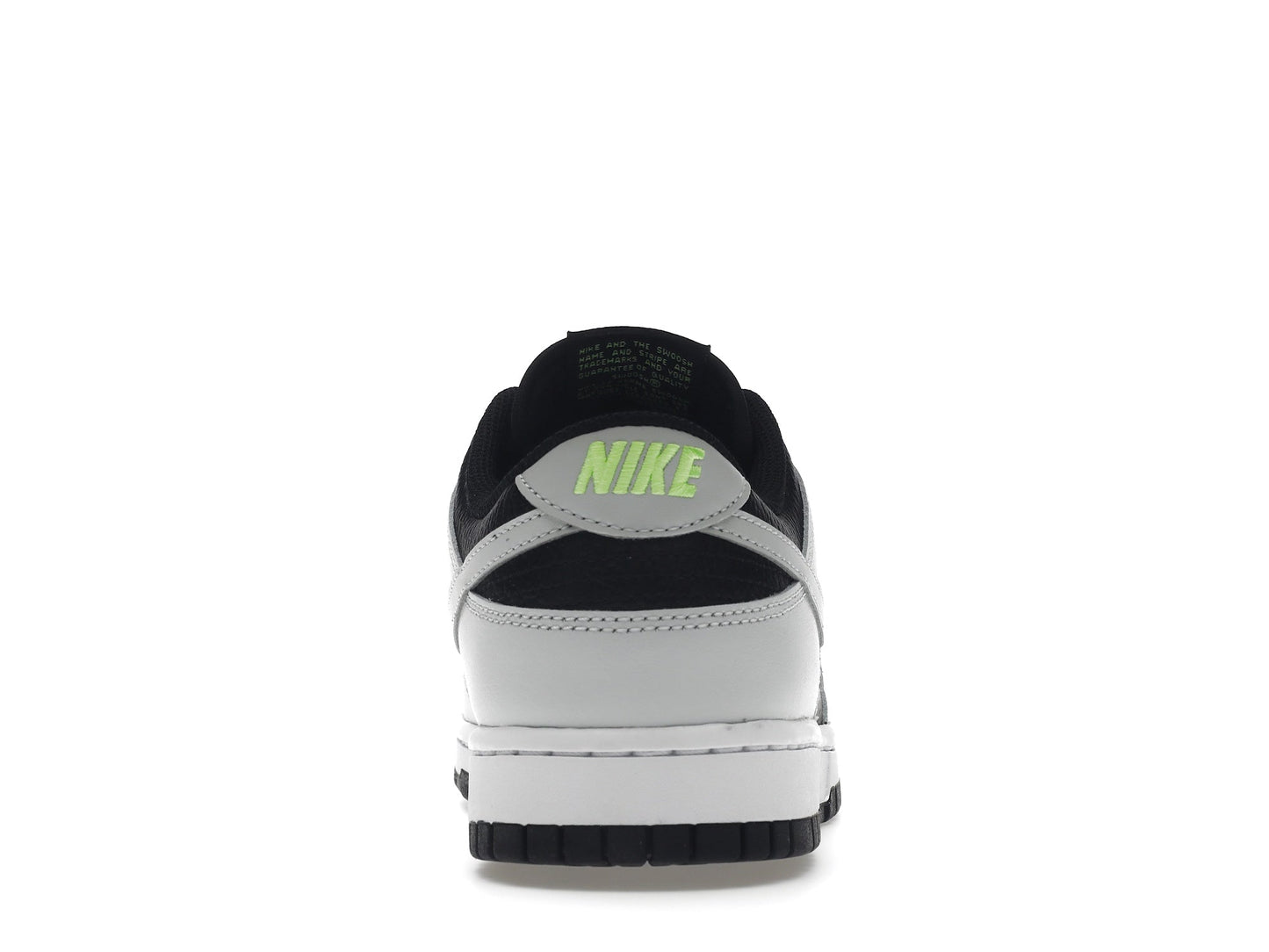 Nike Dunk Low Grey Panda Volt - Lucid Soles