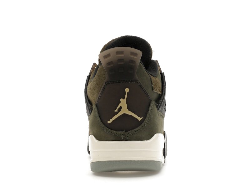 Jordan 4 Retro SE Craft Medium Olive (GS) - Lucid Soles