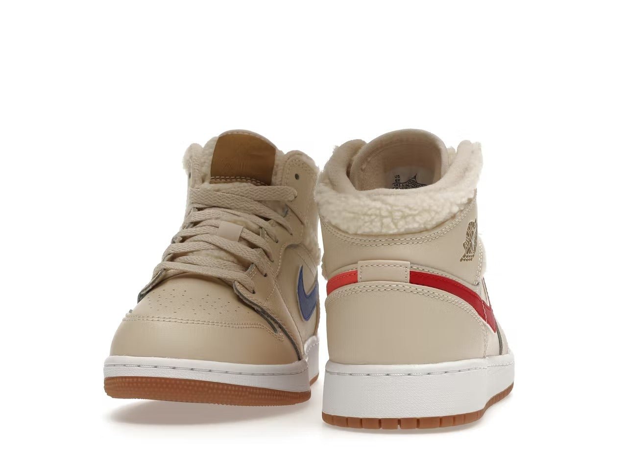 Air Jordan 1 Mid "Fleece" - Lucid Soles