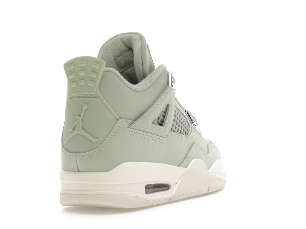 Air Jordan 4 Retro Seafoam Sail (Women's) - Lucid Soles