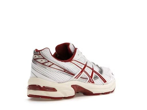 Asics Gel - 1130 White/ Red Dahlia - Lucid Soles