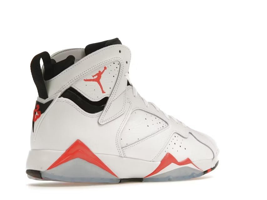 Air Jordan Retro 7 White Infrared - Lucid Soles