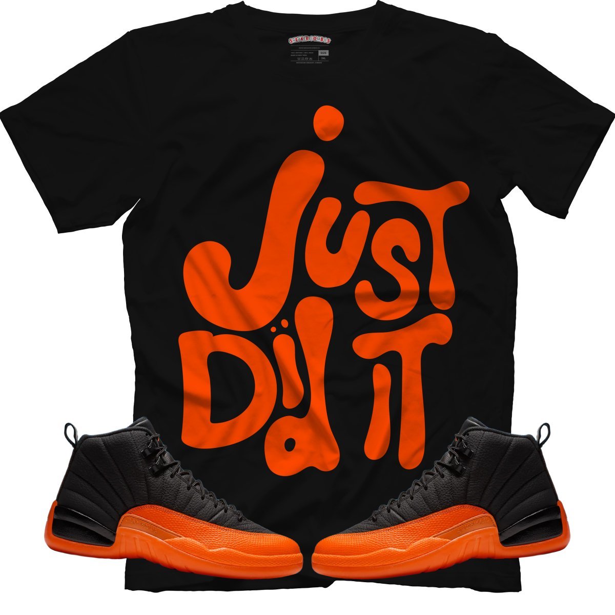 Just Did It (Air Jordan 12 Brilliant Orange) T-Shirt - Lucid Soles