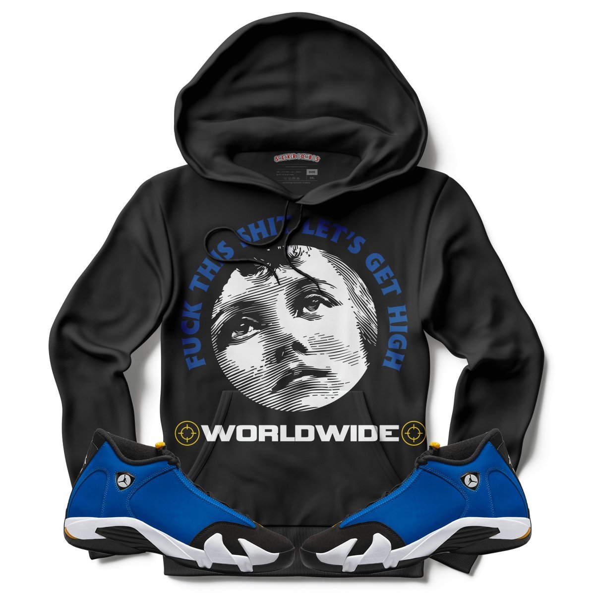 Let's Get High (Air Jordan 14 Laney) Hoodie - Lucid Soles