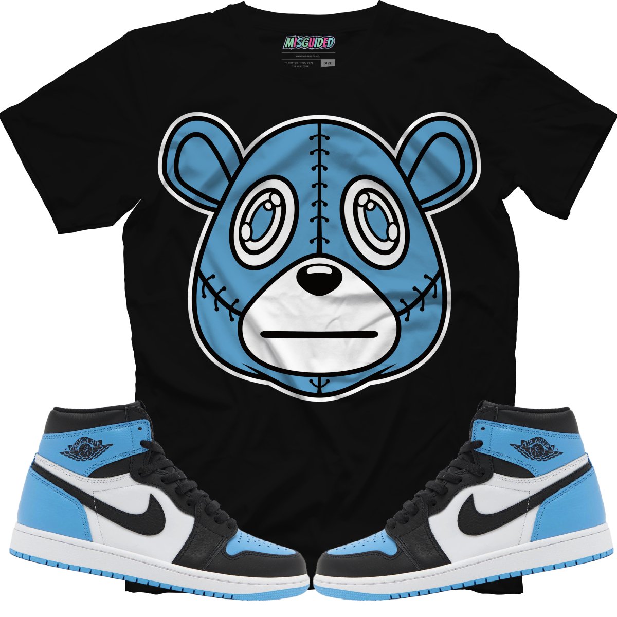 Misguided (Air Jordan 1 High OG "UNC Toe") T-Shirt - Lucid Soles