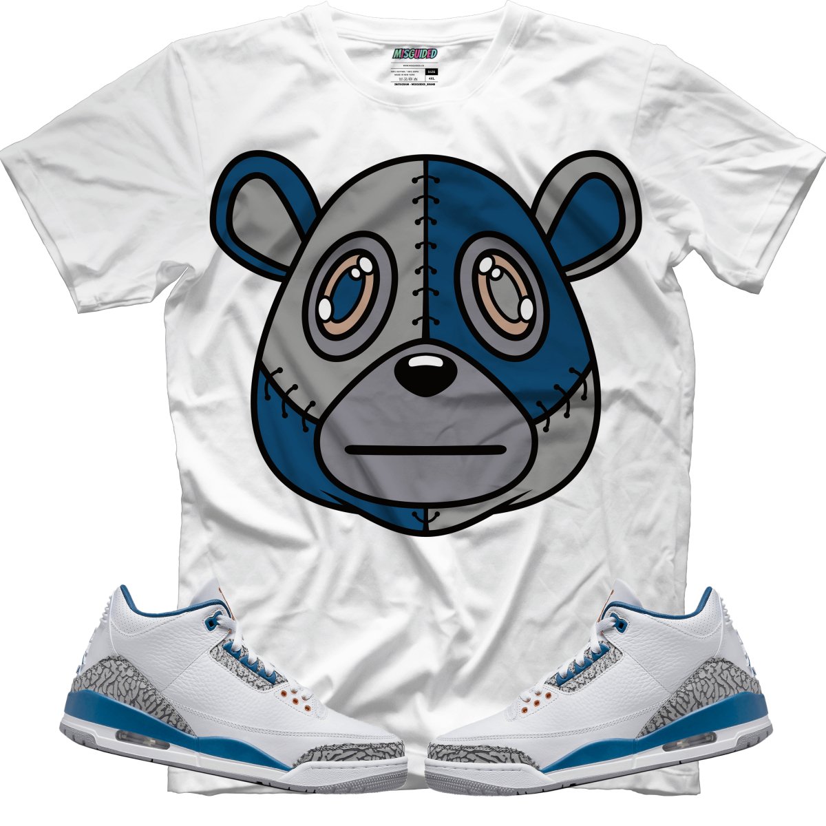 Misguided (Air Jordan 3 “Wizards” PE) T-Shirt - Lucid Soles