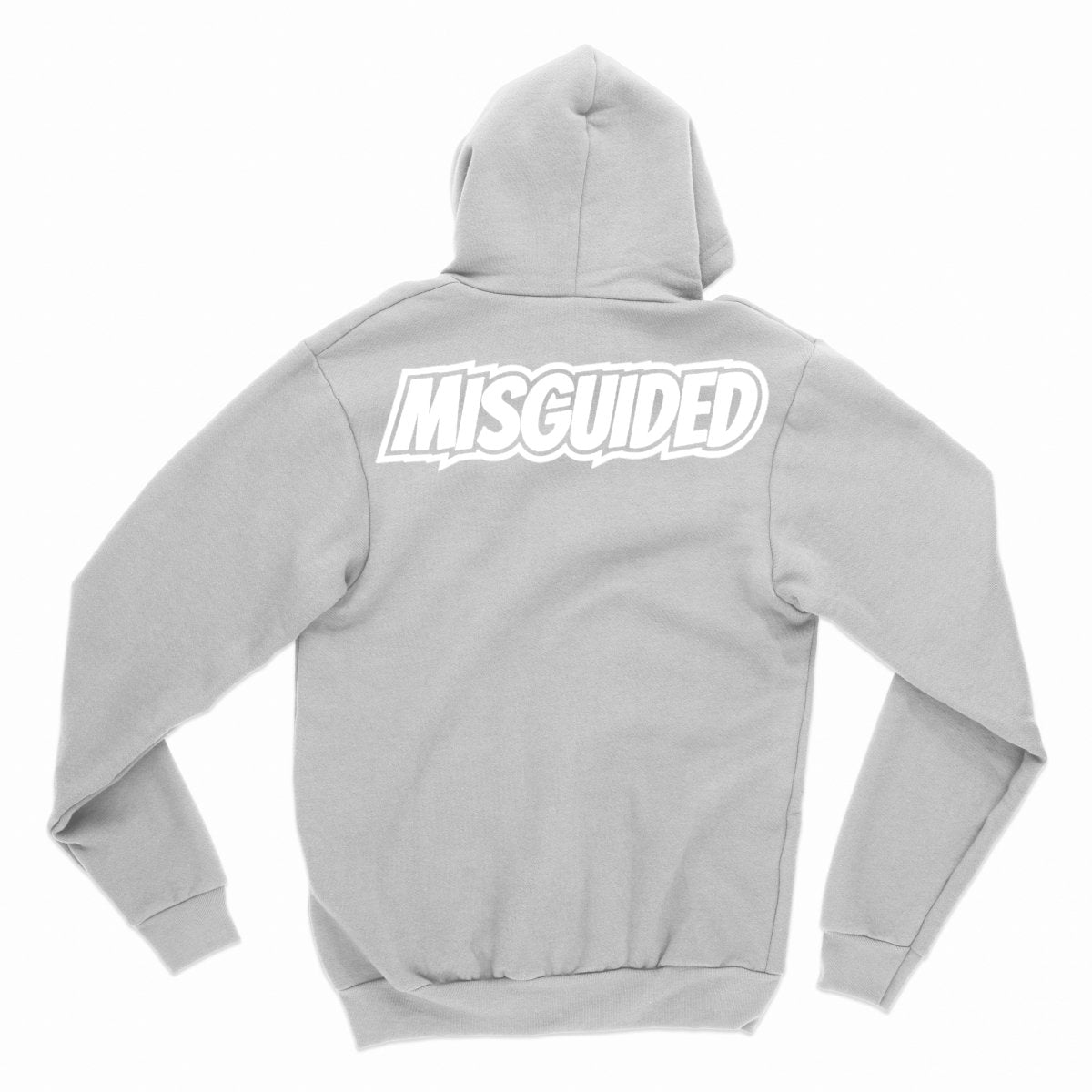 Misguided Chenille Hoodie - Grey - Lucid Soles