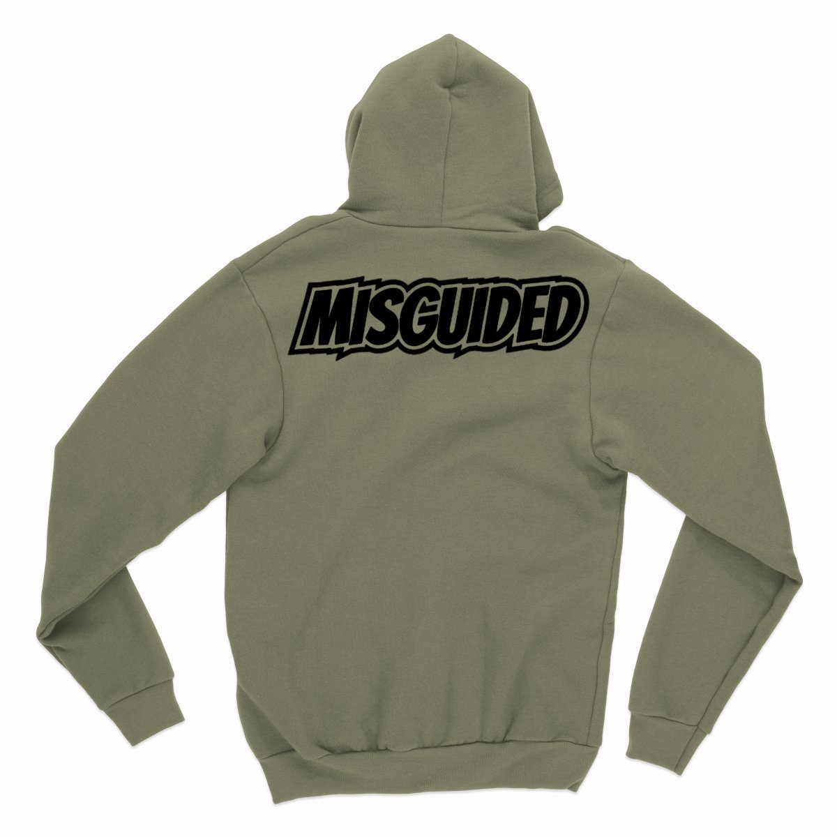 Misguided Chenille (Red Oreo 6's) Hoodie - Olive Green - Lucid Soles
