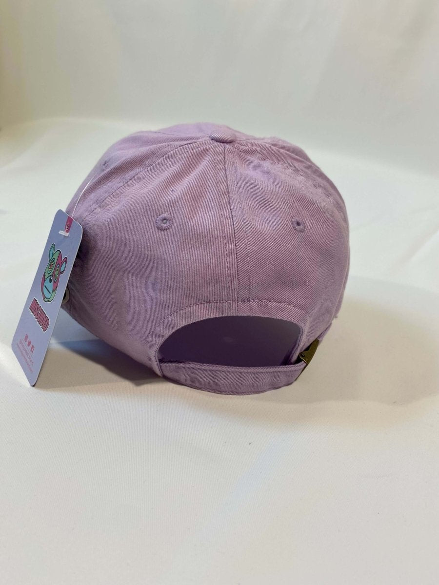 Misguided Distressed Dad Hat - Lavender - Lucid Soles
