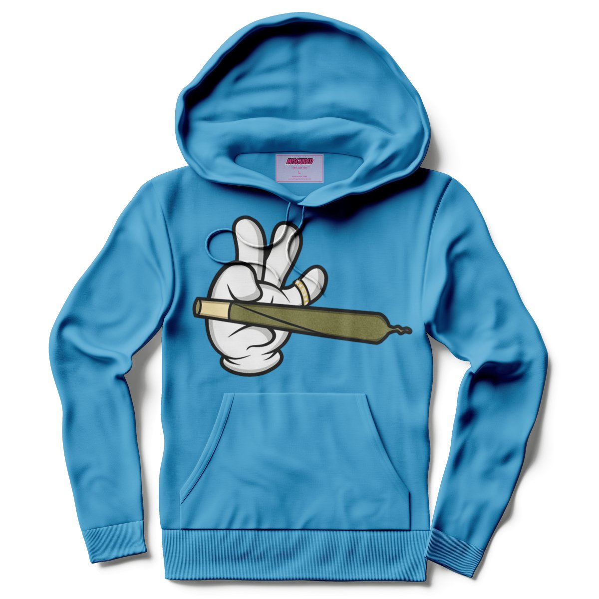 Misguided (Loud Hands) Hoodie - Sky Blue - Lucid Soles