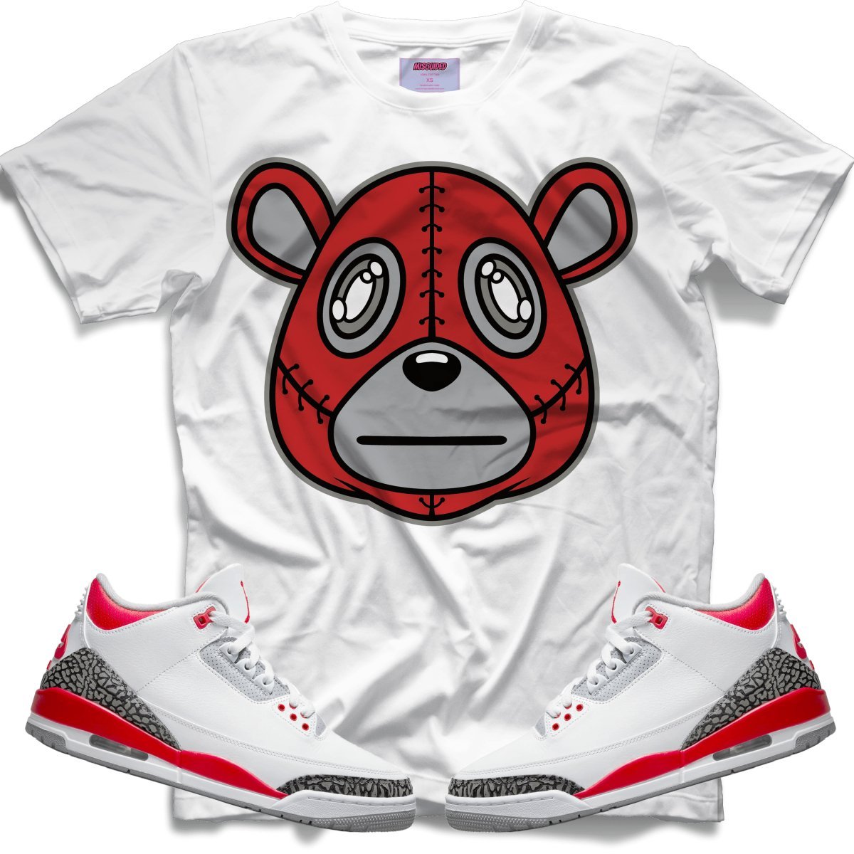 Misguided (Retro 3 Fire Red) T-Shirt - Lucid Soles