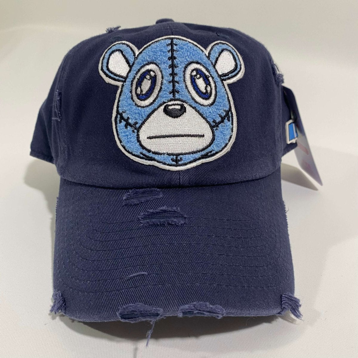 Misguided (UNC 6's) Distressed Dad Hat - Navy Blue - Lucid Soles